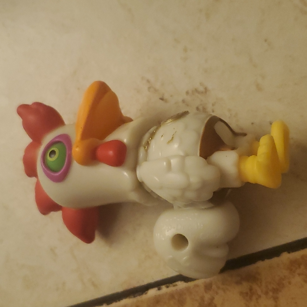 Feistypets Crazy Chicken Burger King Toy